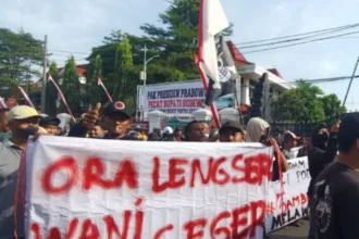 demo pemakzulan Bupati Pati