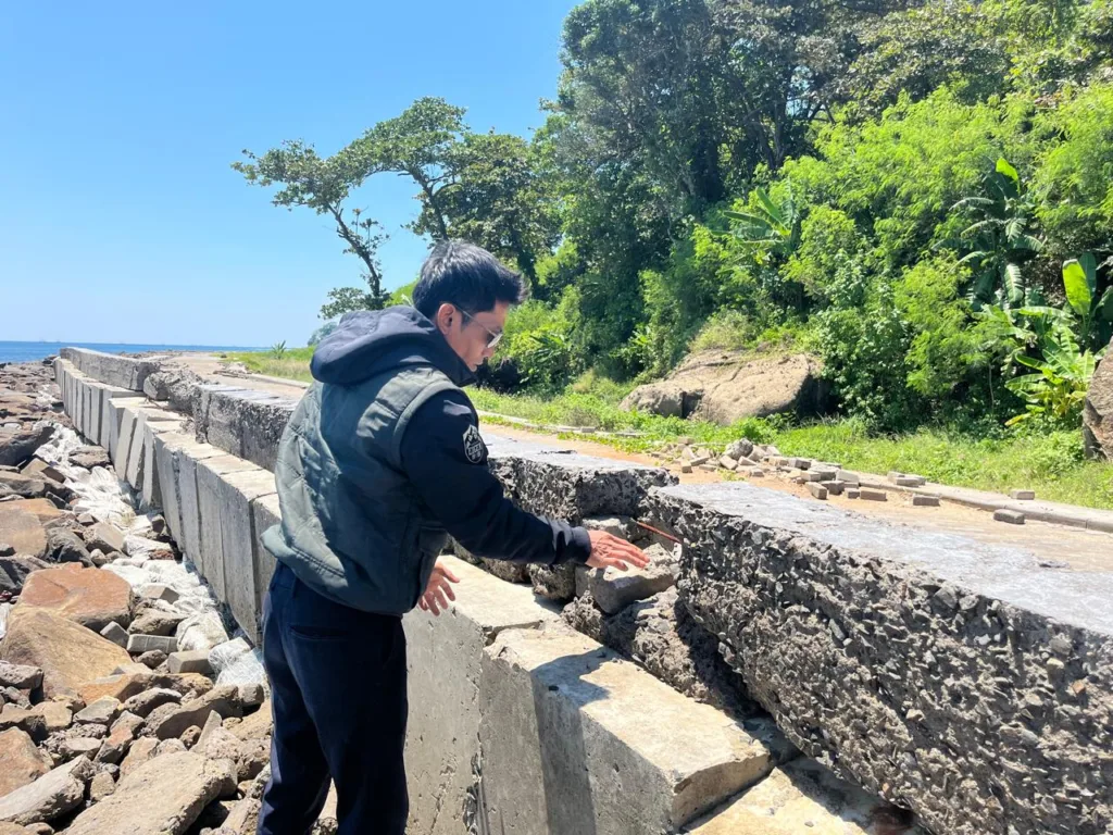 Proyek Breakwater di Tanjung Lesung Telan Rp408,2 Miliar Amburadul 2 Proyek Breakwater di Tanjung Lesung