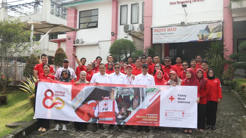 HUT ke-80, PMI Kota Tangsel Komitmen Tebarkan Kebaikan untuk Kemanusiaan 1 PMI Kota Tangsel