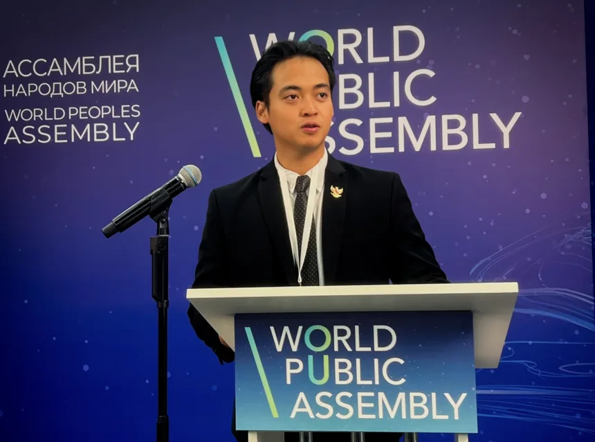 Di Podium Forum Pemuda Internasional, Rifki Kusuma Wardana Ingatkan Pemuda Tak Lupakan Budaya 1 Rifki Kusuma Wardana