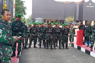 Polda Banten didemo mahasiswa