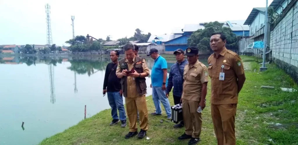 Situ Cangkring Periuk Tangerang tercemar