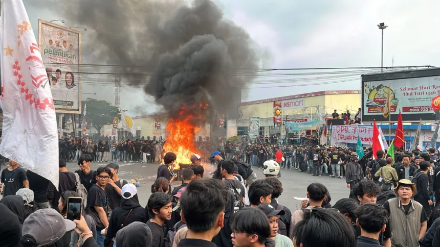 Demo di Banten Bakal Digelar Hari Ini, Ini 4 Lokasinya 1 Demo di Banten