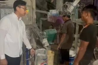 Pabrik beras oplosan di Serang