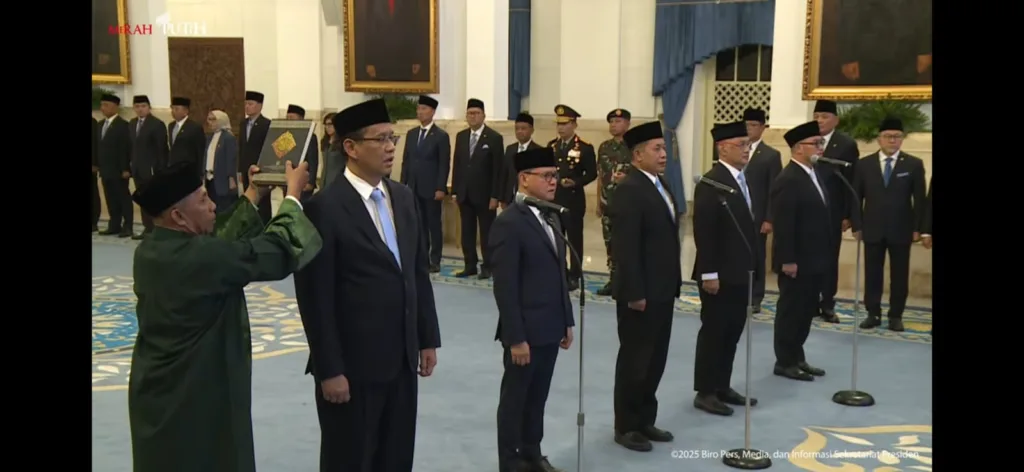 Prabowo Reshuffle Sri Mulyani