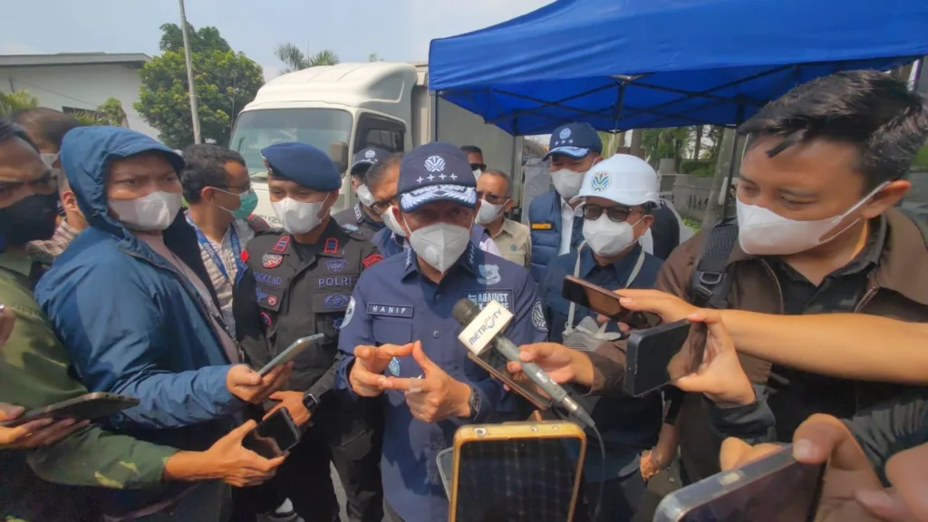KLH Temukan 19 Kendaraan Terkontaminasi Cs-137 di Cikande 2 Kendaraan terkontaminasi Cs-137