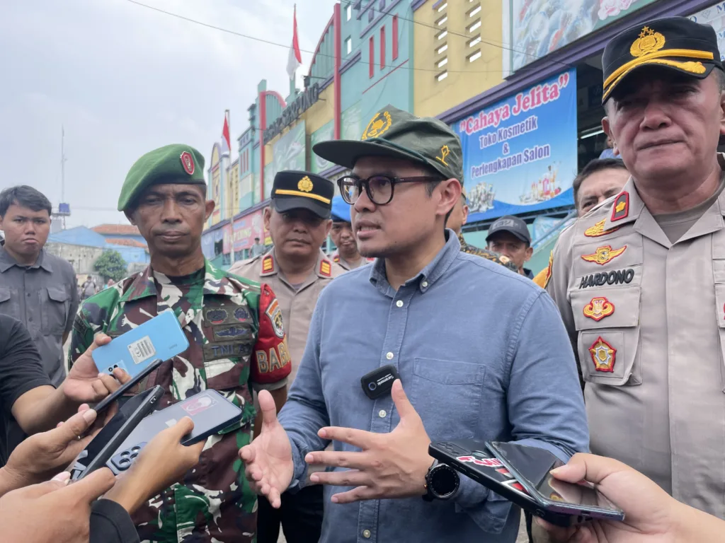 PKL di Pasar Serpong Tangsel Mulai Ditertibkan 2 Pasar Serpong