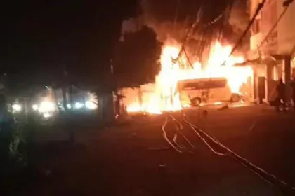 Trafo listrik di Pakupatan Serang