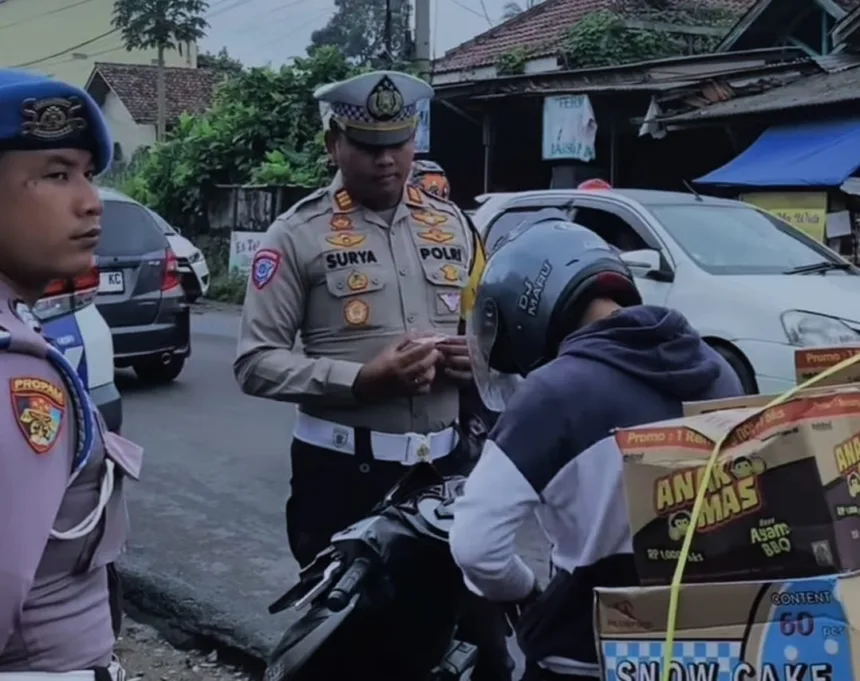 Hari Pertama Operasi Zebra Maung 2025 di Pandeglang, Belasan Pengendara Terjaring Razia 1 Operasi Zebra Maung
