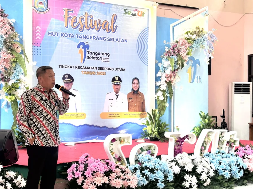 Festival HUT ke-17 Kota Tangsel Tingkat Kecamatan Serpong Utara, Perkuat Sinergitas dengan Masyarakat 1 Serpong Utara
