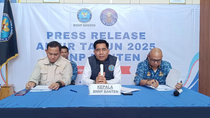 Sepanjang 2025, BNN Banten Amankan 5,7 Kg Sabu dan 14,5 Kg Ganja 1 BNN Banten