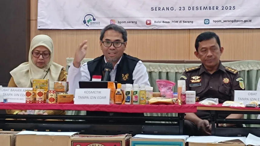 BPOM Serang Beri Sanksi pada 32 Apotek Bermasalah Sepanjang 2025 1 BPOM Serang