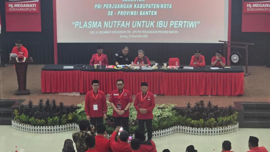 Megawati Umumkan Ketua DPD PDIP Banten, Ade Sumardi Terpilih Lagi 1 PDIP Banten