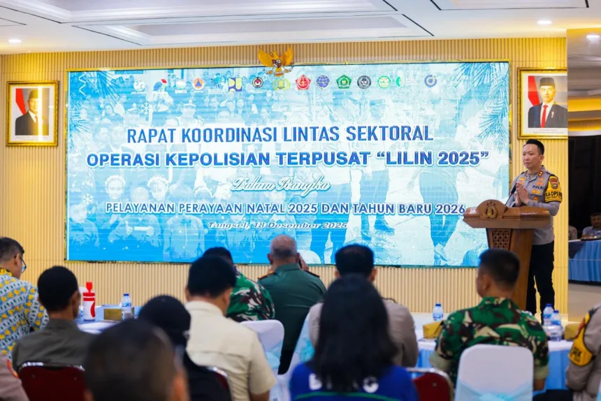 Polres Tangsel Gelar Operasi Lilin 2025 14 Hari 1 Polres Tangsel