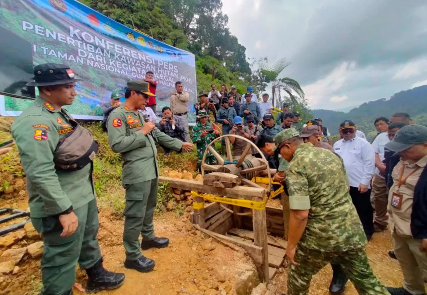 Seluruh Tambang Emas Ilegal di TNGHS Akan Ditutup 1 Tambang emas ilegal
