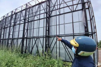 Reklame di Jalan Promoter DPMPTSP Tangsel