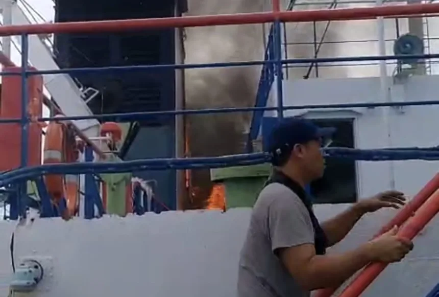 Kebakaran di KMP Amarisa, ASDP Tegaskan Tidak Ada Korban Jiwa 1 KMP Amarisa