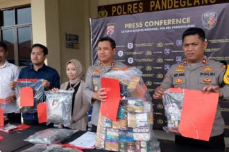 pembobol minimarket di Pandeglang