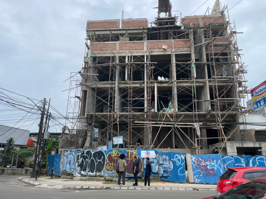 DCKTR Kota Tangsel Sidak Pembangunan Gedung Kos-kosan Di Serpong 1 DCKTR Kota Tangsel