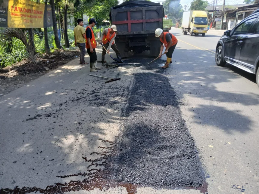 Menjelang Mudik Lebaran 2026, BPJN Banten Percepat Perbaikan Jalan Nasional 1 BPJN Banten