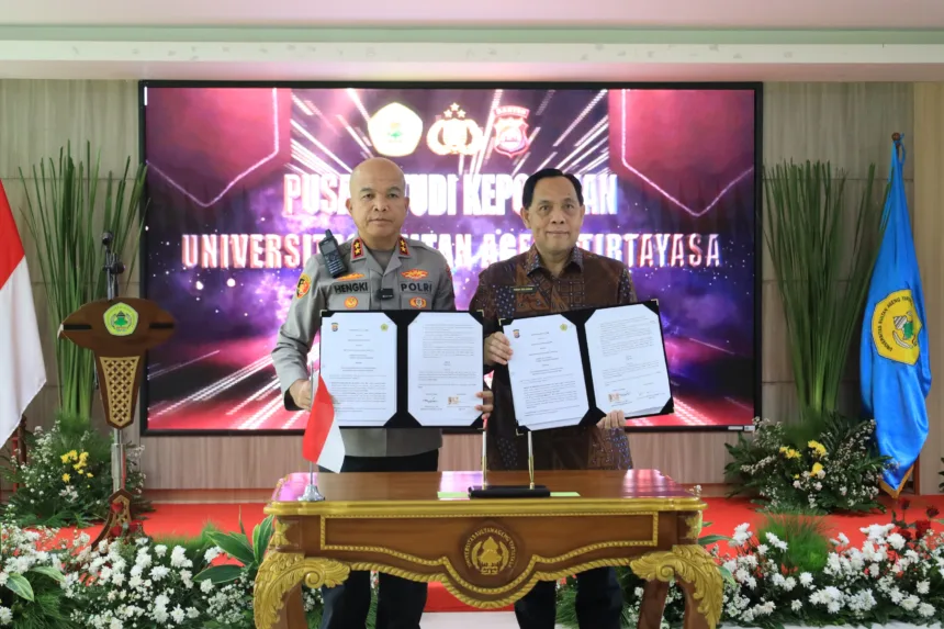 Untirta Resmikan Pusat Studi Kepolisian, Kapolda Banten Dorong Kolaborasi Akademisi dan Polri 1 pusat studi kepolisian