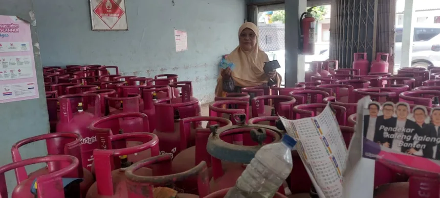 Harga Gas Elpiji Non Subsidi di Kota Serang Melonjak Naik 1 gas elpiji non subsidi