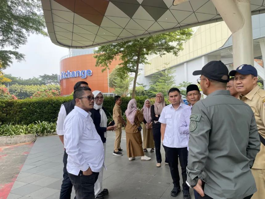 Pansus RTRW DPRD Tangsel Tinjau Aliran Sungai di Bintaro Jaya Xchange Mall: Ada Perubahan Fungsi Lahan 1 DPRD Kota Tangsel