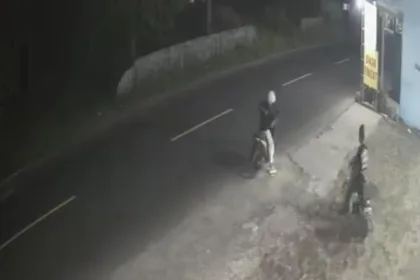 Maling motor di Pandeglang