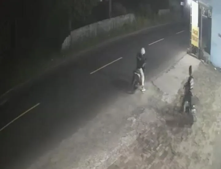 Maling motor di Pandeglang