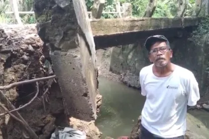 Jembatan Cijango di Pandeglang
