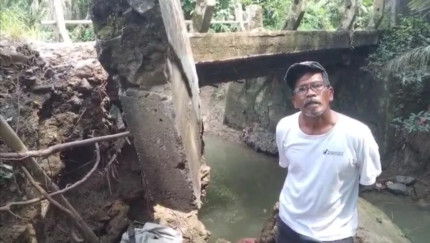 Jembatan Cijango di Pandeglang