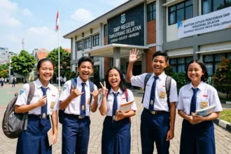 Pelajar Tangsel bisa dapatkan Bantuan pendidikan di SMP Swasta Tangsel