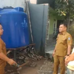 Kekeringan di Setu Tangsel