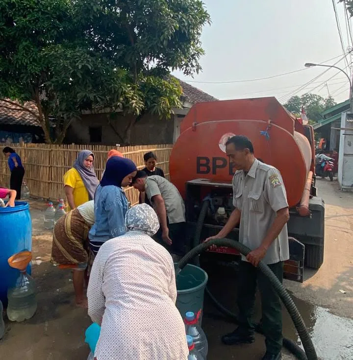 Kekeringan di Kota Serang