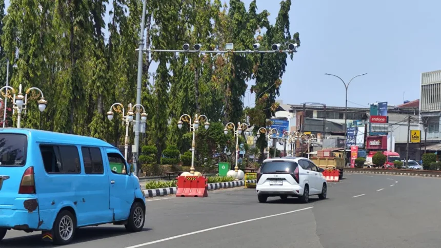 Pelanggaran lalu lintas di Cilegon