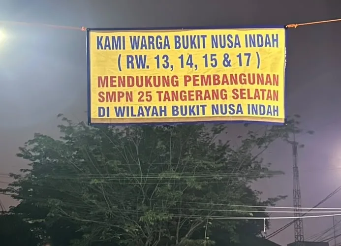 Smpn 25 Tangsel di Bukit Nusa Indah Serua Ciputat