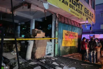 Ledakan di Pasar CImanggis Ciputat