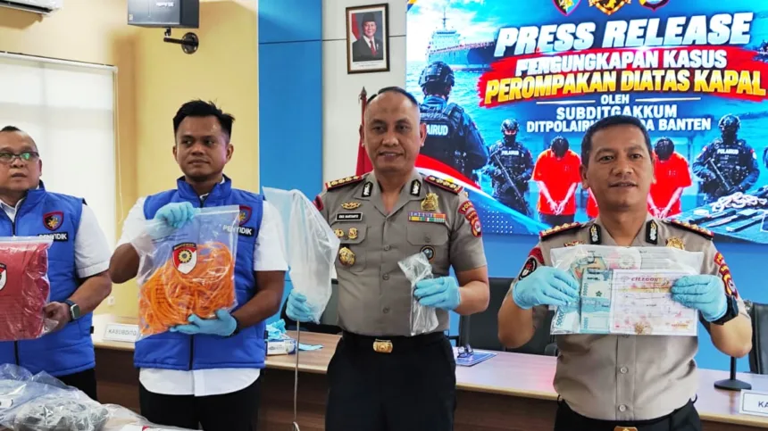 perompakan kapal di Banten